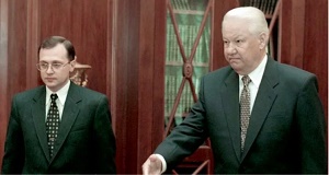 Кириенко и Ельцин (1998 год)